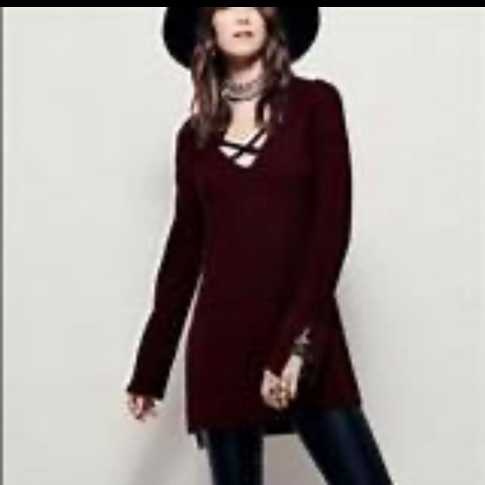 ✨FREE PEOPLE Sweater Tunic.